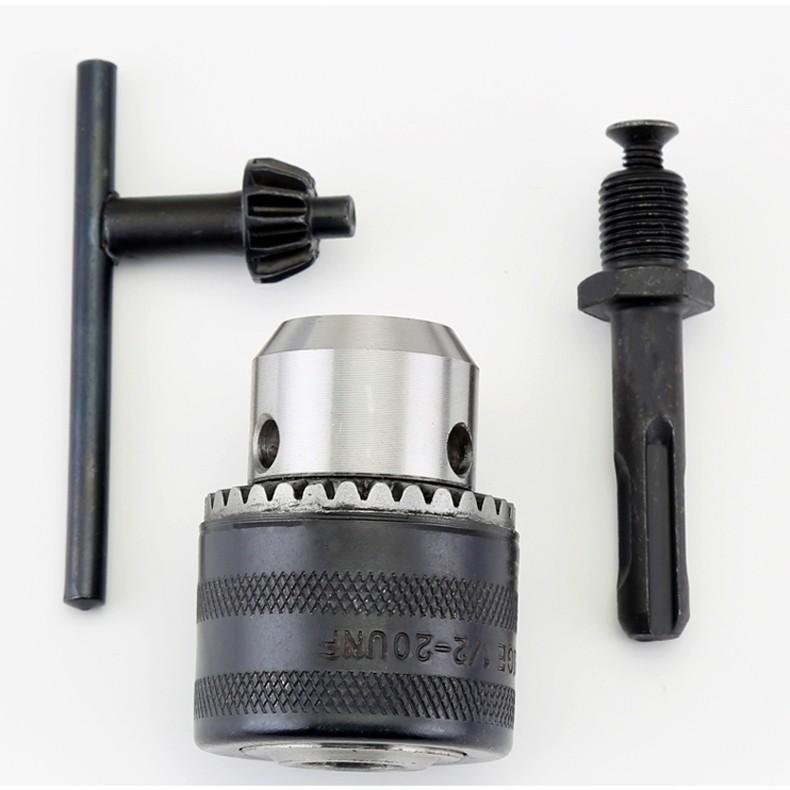 Kit 3 PCS Adaptadores Mandril e Furadeira de Impacto Adaptador SDS Plus Martelete