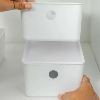 Cesto Ou 4,5L com tampa Linha Flow em Oferta na Shopee