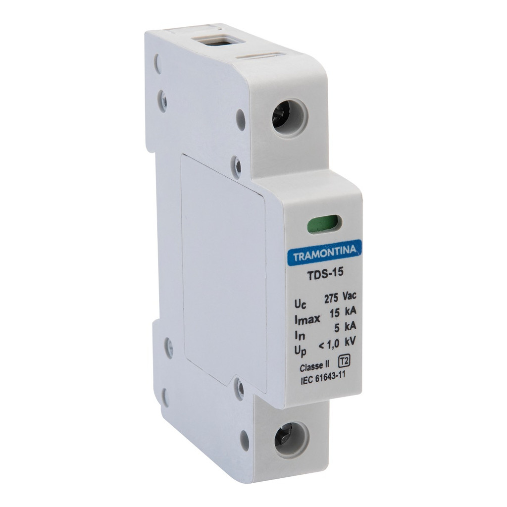 Dispositivo Protecao Contra Surtos Dps 15ka 1p 275v Class Il