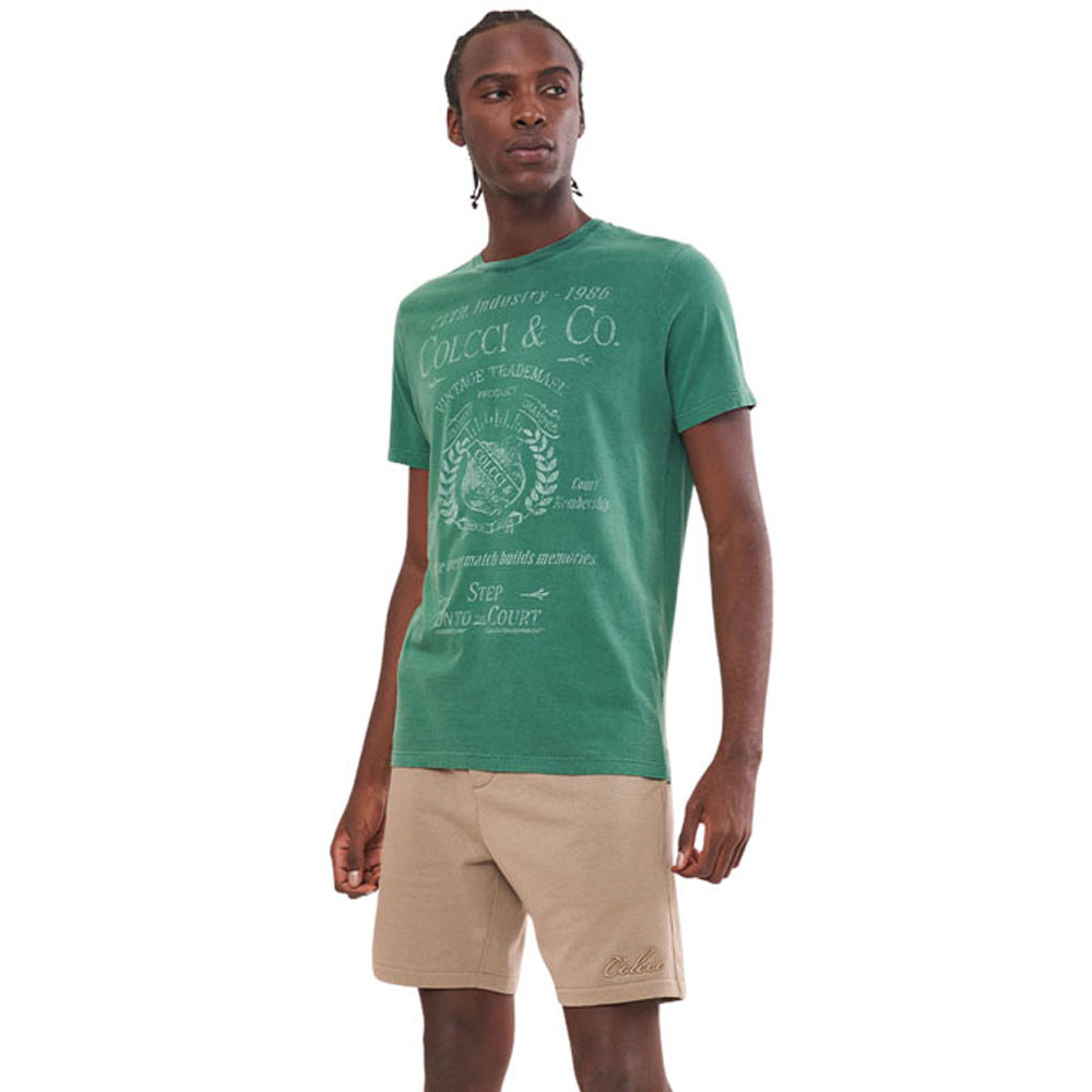 Camiseta Colcci Masculina Slim Com Estampa