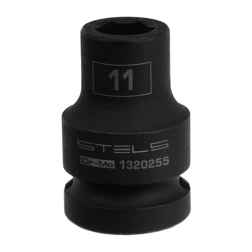 SOQUETE DE IMPACTO ENCAIXE 1/2POL., SEXTAVADO 11MM 1PC STELS em Oferta na Shopee