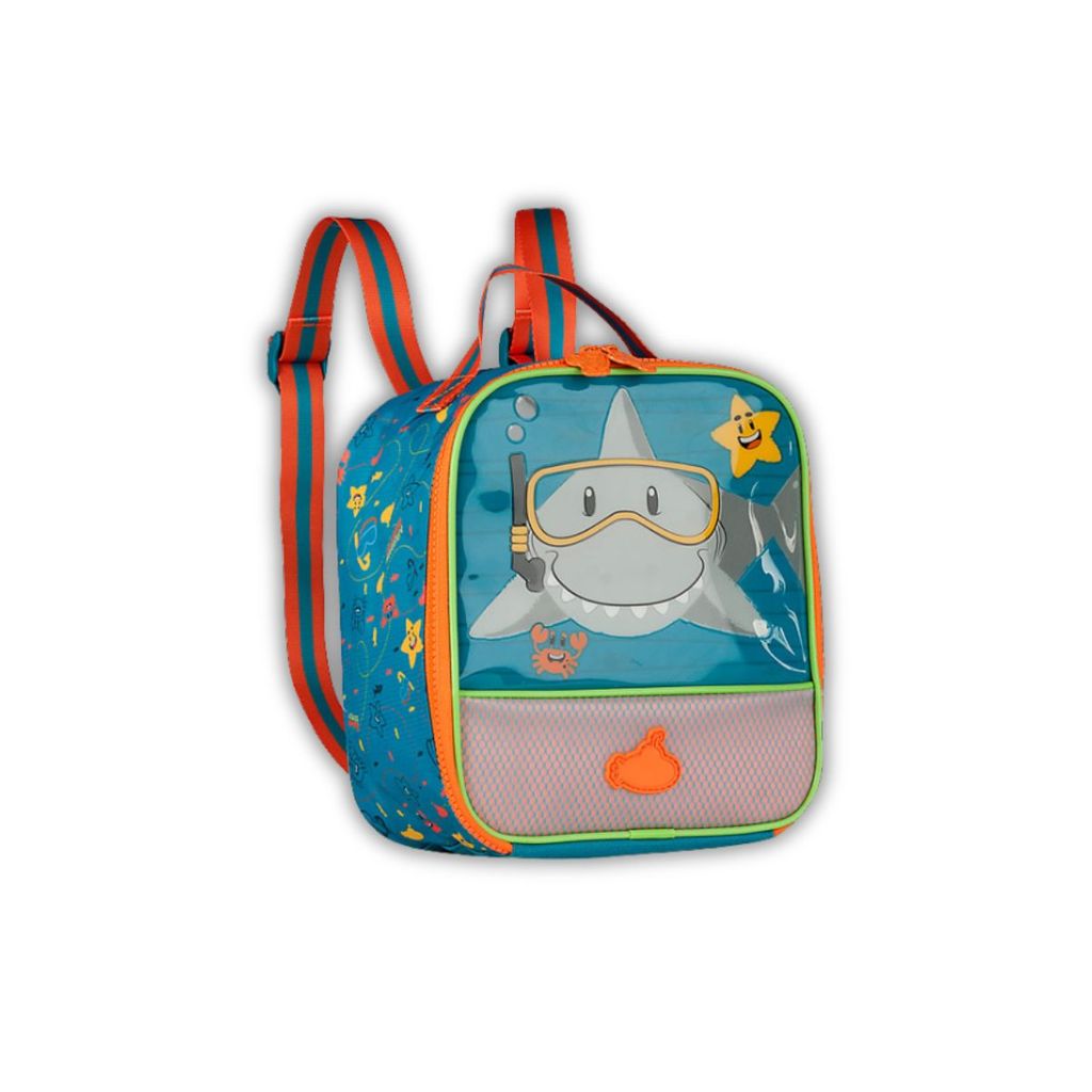Lancheira Térmica Tubarão Mini Creche Kids Meninos Passeio em Oferta na Shopee
