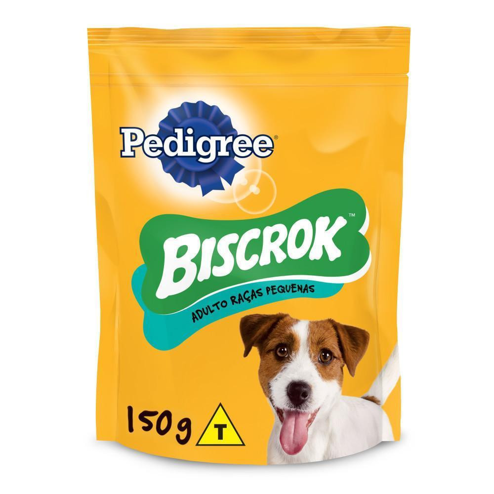 Biscoito Biscrok Para Cães Adultos Raças Pequenas 150g Pedigree