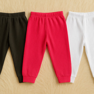 Kit 3 Calça Mijão Bebê Unissex Malha Premium Conforto Leve Verão em Oferta na Shopee