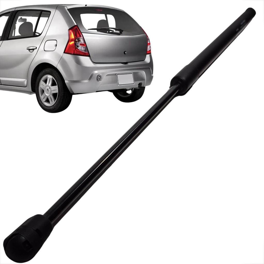 AMORTECEDOR PNEUMÁTICO SUPORTE CILINDRO PORTA MALA TAMPA TRASEIRA SANDERO 2008 2014 MOD:5895
