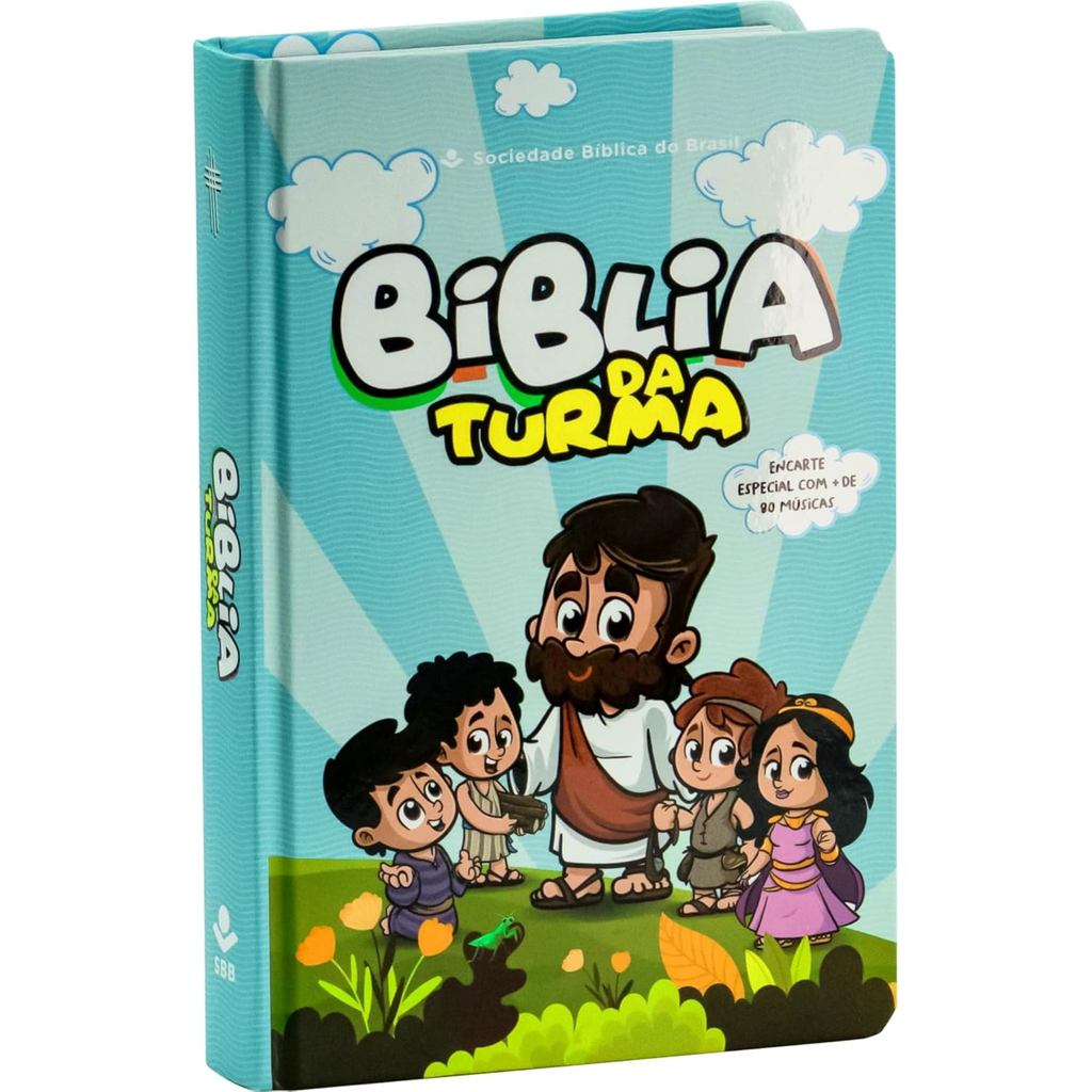 Bíblia da Turma NTLH | Letra Normal | Capa Dura | Jesus com as Crianças