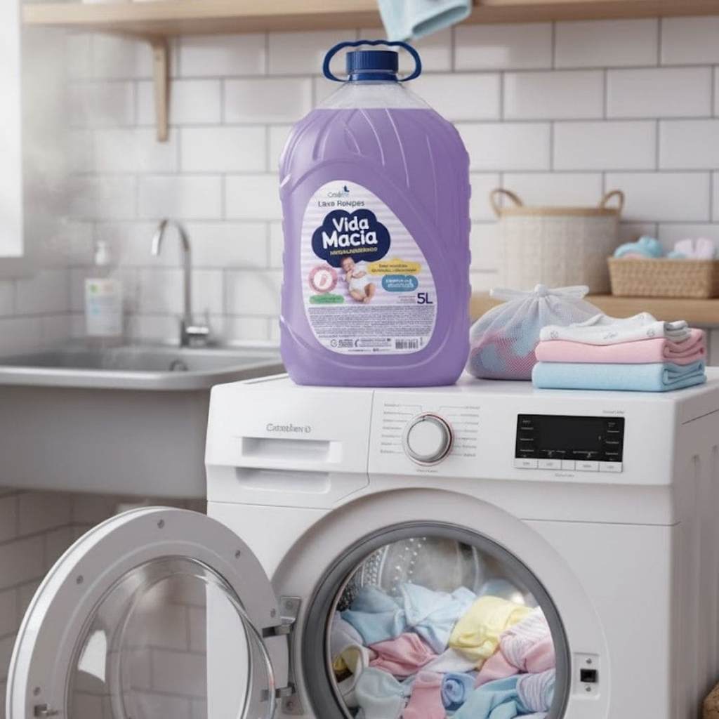 Detalhes do LAVA ROUPAS LIQUIDO 5L VIDA MACIA