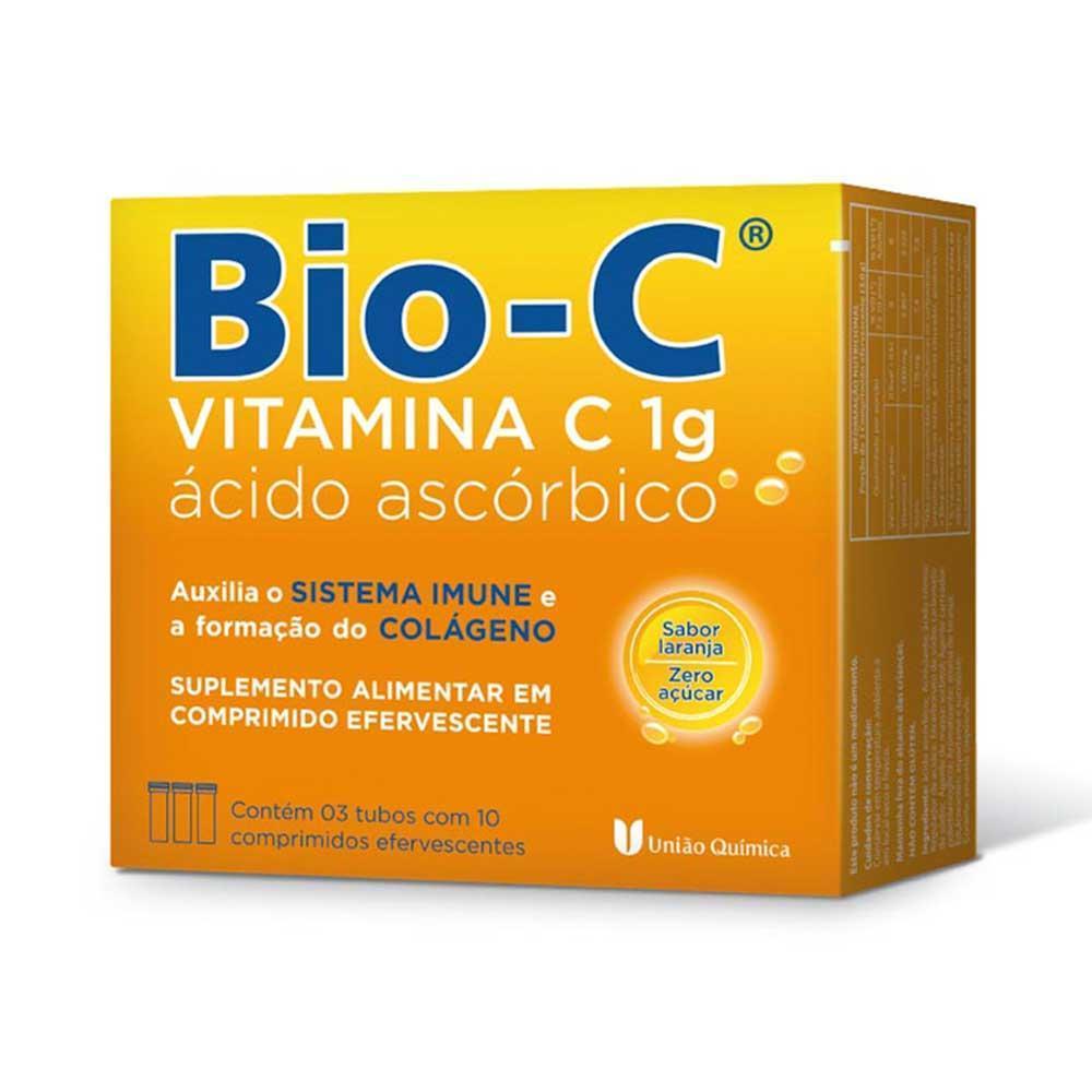 Bio-C 1G Com 30 Comprimidos Efervescente