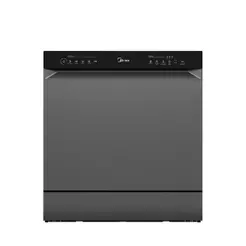 Lava Louças 8 Serviços Cinza Touch Plus Midea MDWTF08S2 220V