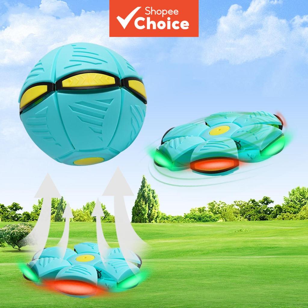 Nova bola elástica de pisoteio, bola voadora mágica, bola transformável para pisoteio, brinquedos esportivos educativos