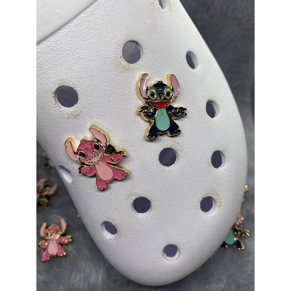 Par ou Unidade  Pins/Bottons Acrilico Para Babuche - Stithc e Angel