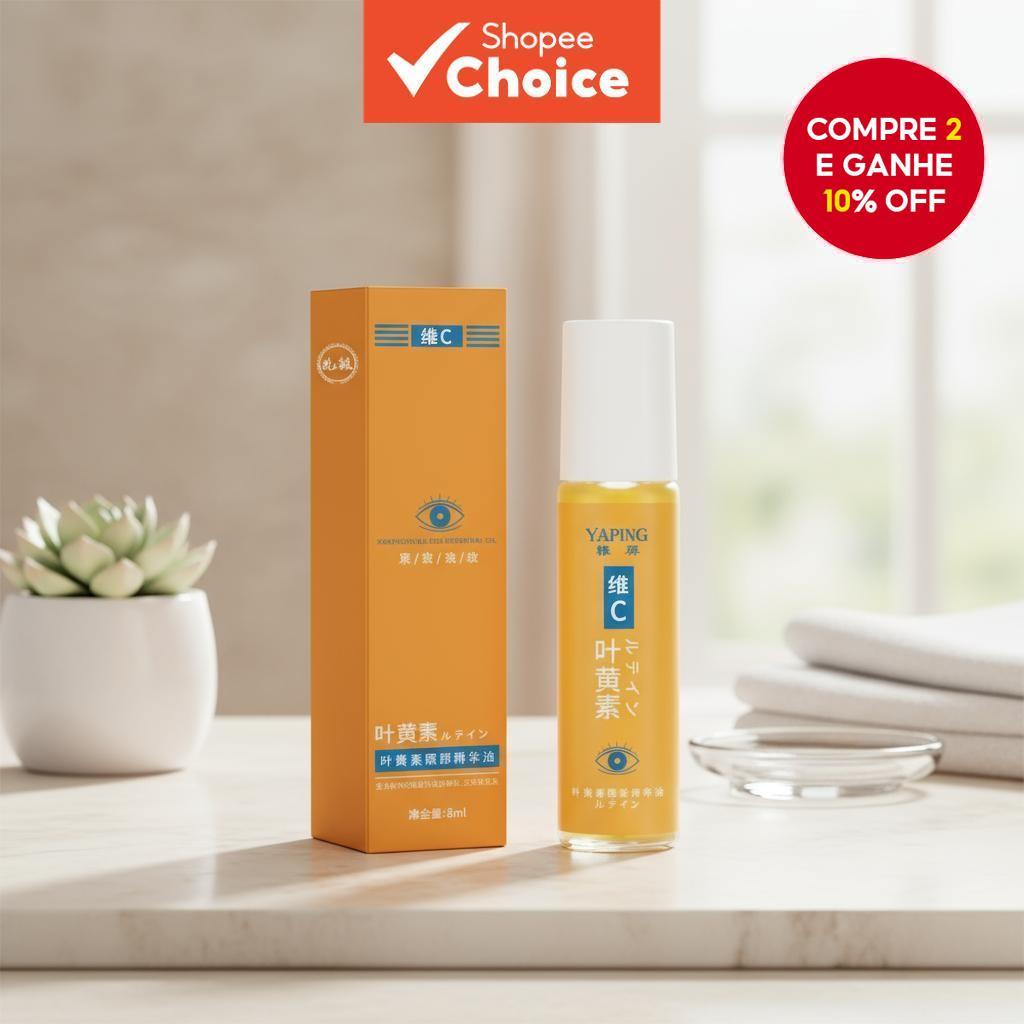  Óleo de Essência para os Olhos com Luteína para Eliminar Rugas, Olheiras e Linhas Finas ao Redor dos Olhos