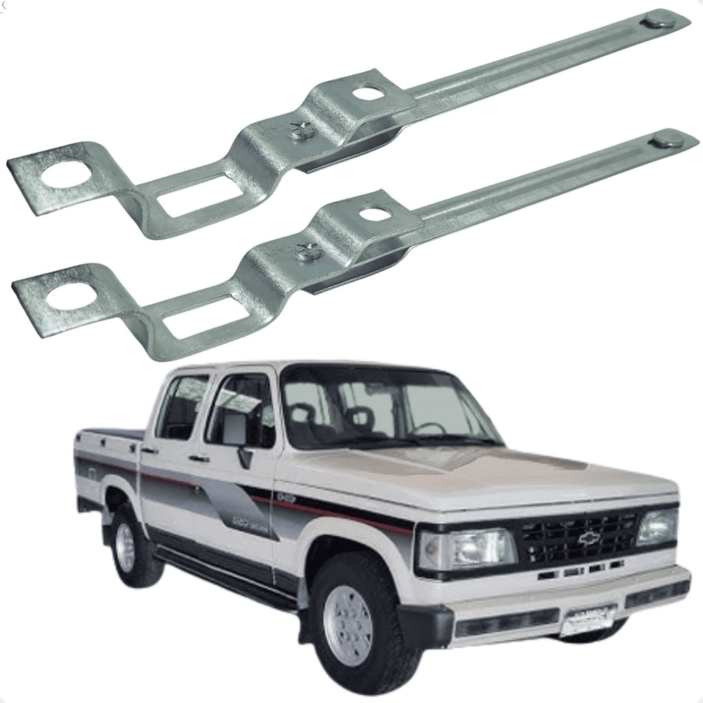 2 Tirante Dobradiça Tampa Traseira Caçamba Chevrolet Gm D20 A20 C20 1978 A 1992