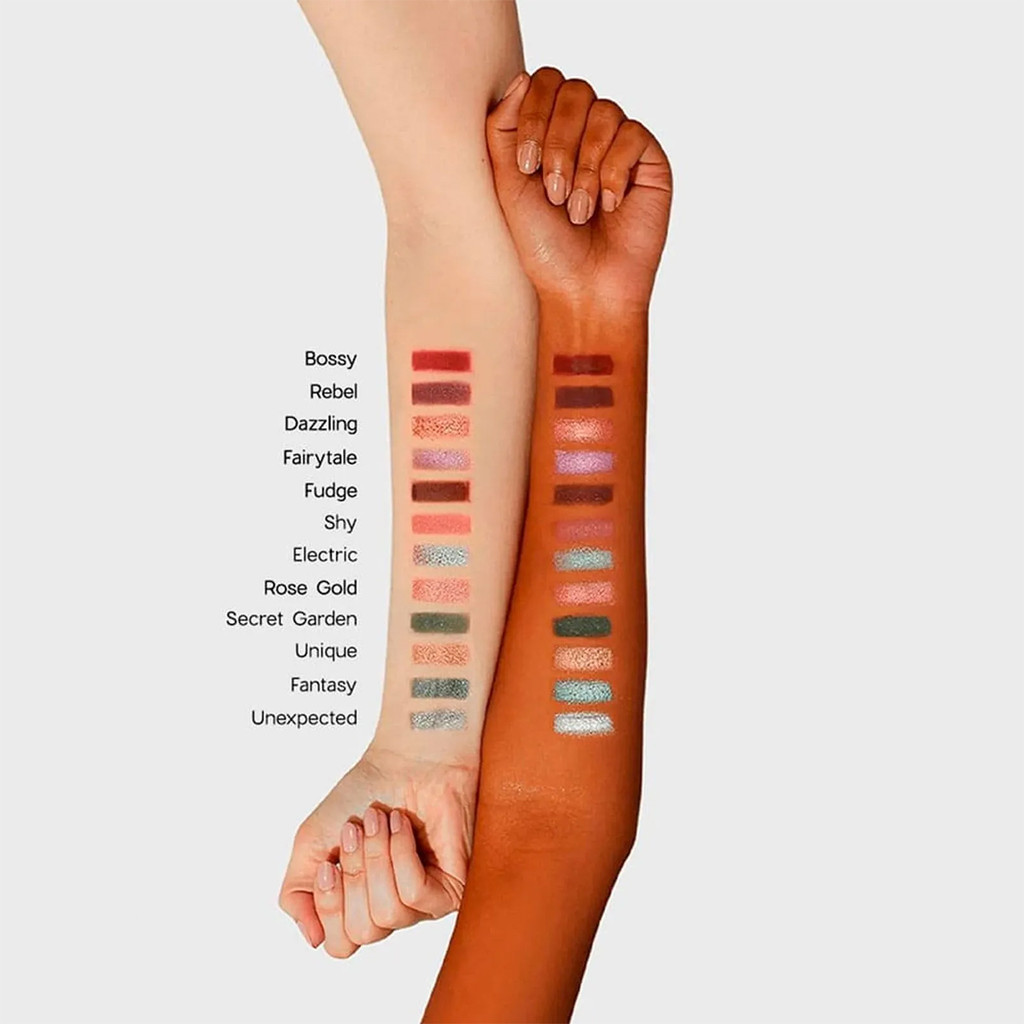 Detalhes do Kit Océane Edition Highlight Purple 12 Shades Paleta Iluminador (2 produtos)