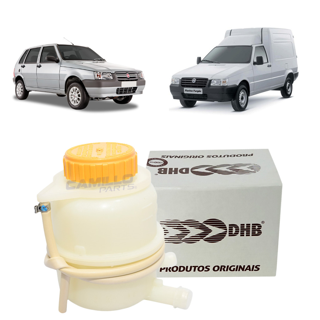 Reservatório Direção Hidráulica Fiat Uno Até 2013 Dhb Original Com Tampa