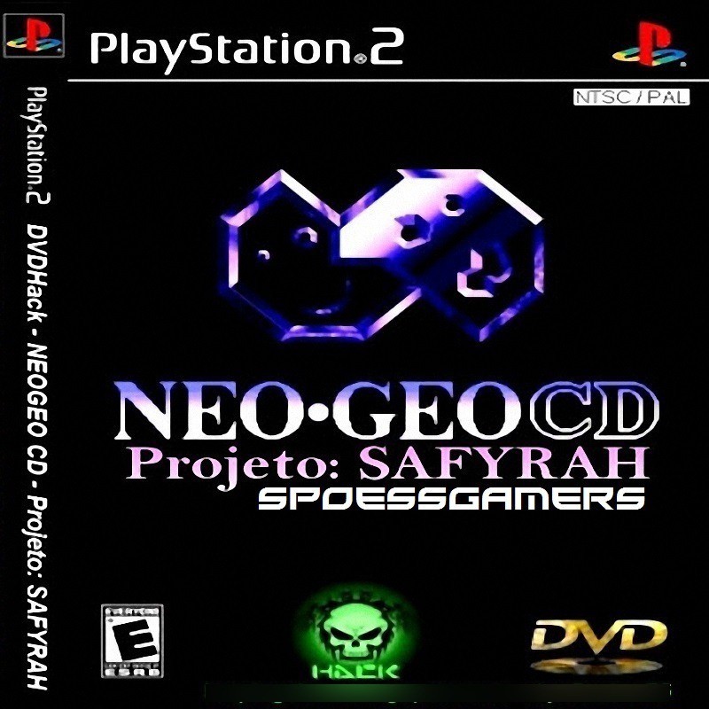 Jogo Ps 2 Neo Geo Cd Projeto Safyrah Ps2  .