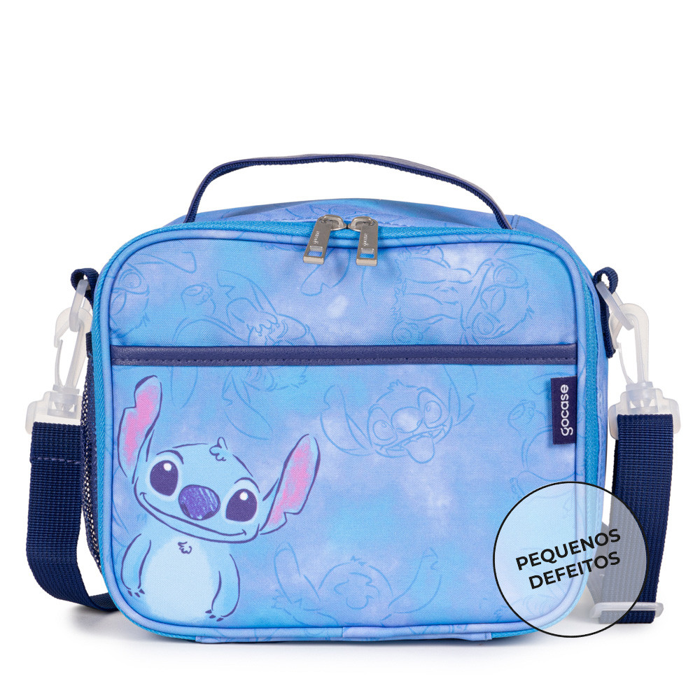 Outlet Bolsa Térmica Gocase - Lancheira Play Magical Stitch - Pequenos Defeitos