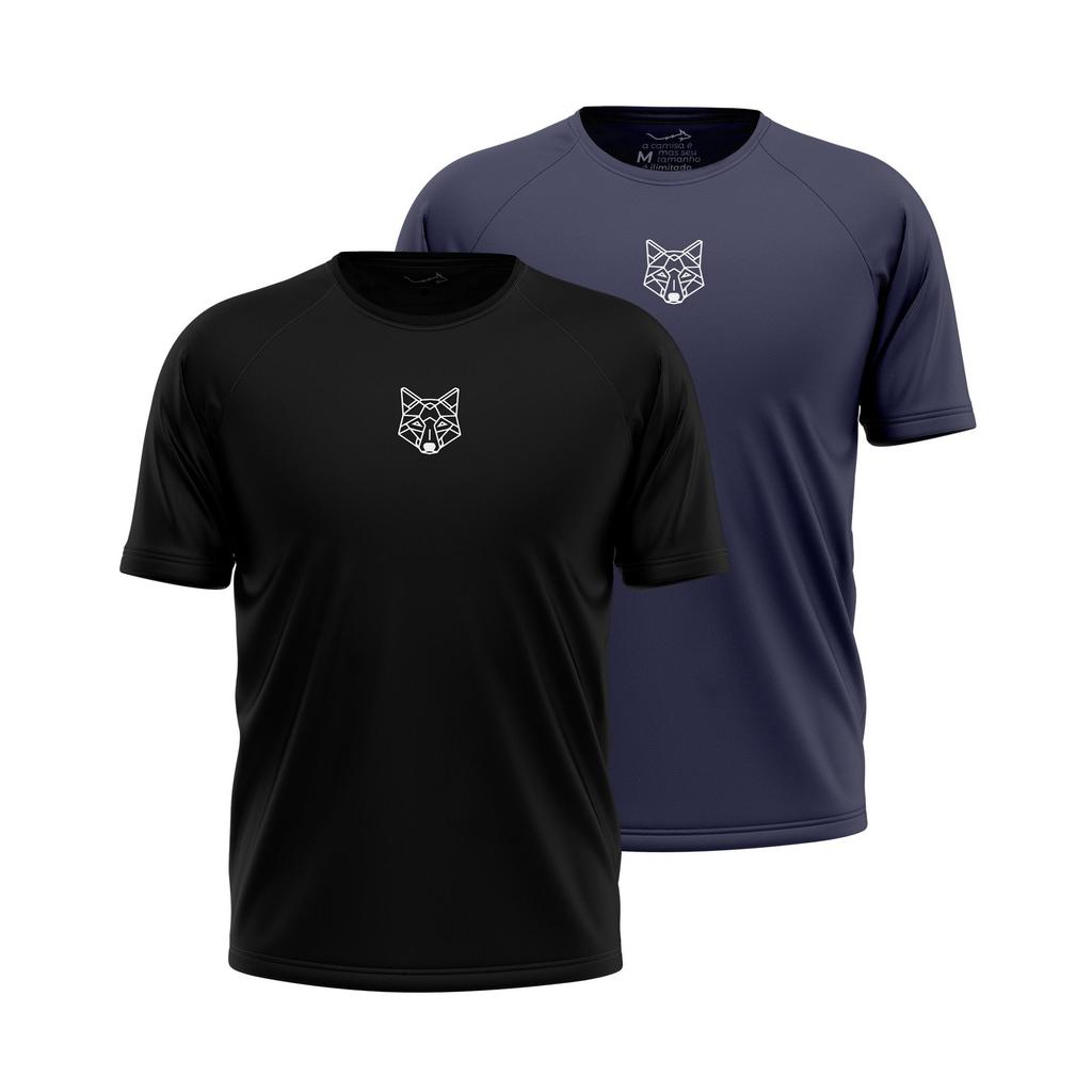 Kit 2 Camisetas Masculina Dry Alpha Co