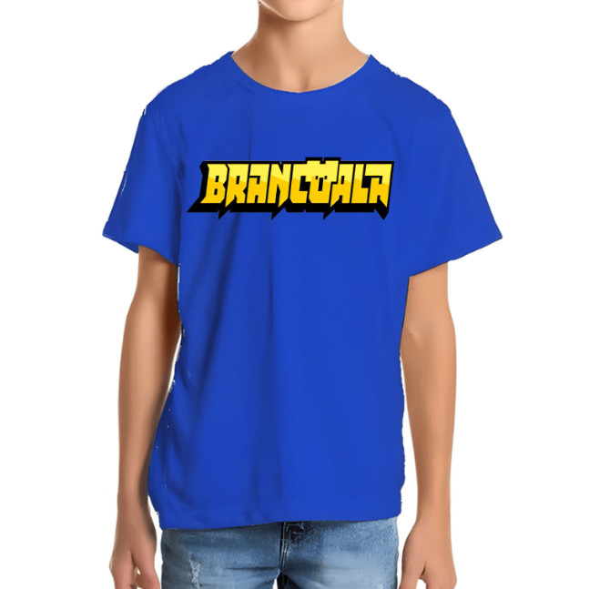 Camiseta Infantil Unissex Brancoala YouTube Familia Papai Style Roblox em Oferta na Shopee