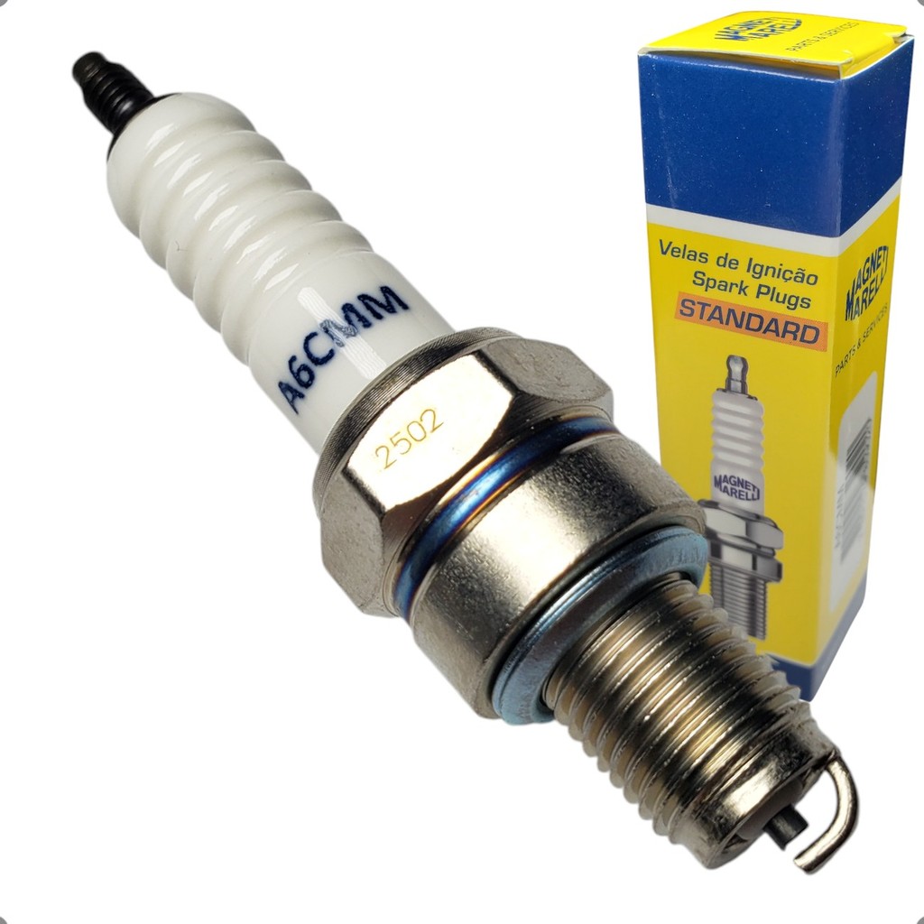 Vela de Ignição Magneti Marelli A6CMM Biz 100 Crypton 115 Web 100