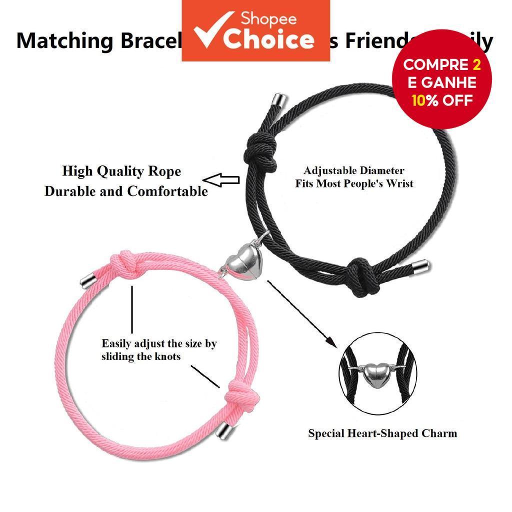 Pulseira com Fecho Magnético: Onde Comprar | BuscaProdutos