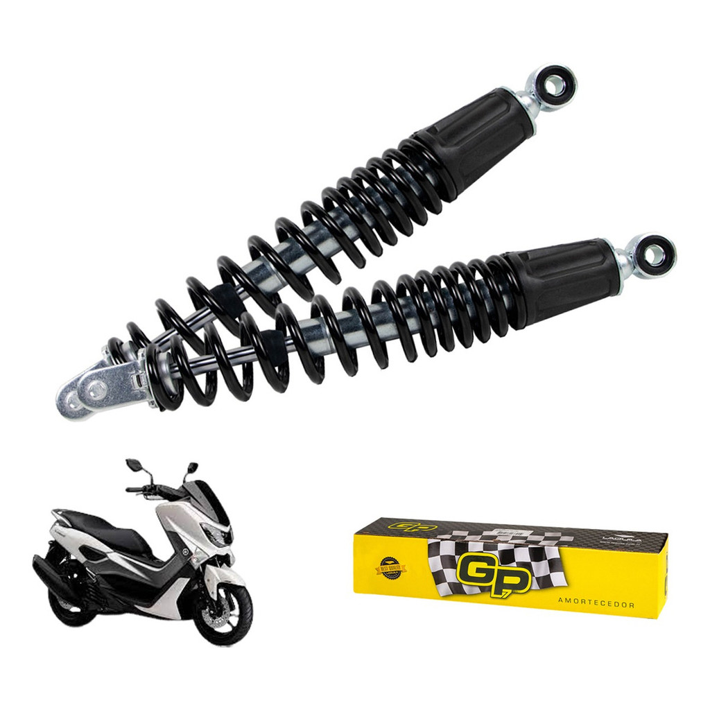 Par Amortecedor Traseiro Yamaha Nmax 160 2017 2018 2019 Modelo Original GP