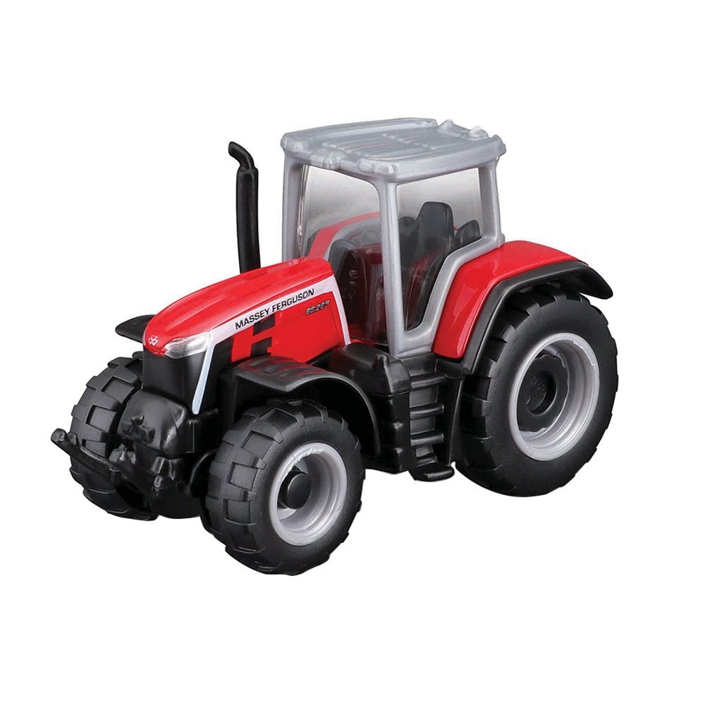Carrinho Maisto Trator Massey Ferguson Vermelho 15530B