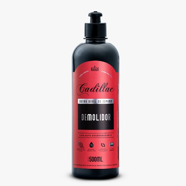 Demolidor Shampoo Desengraxante Espuma Densa 500ml Cadillac