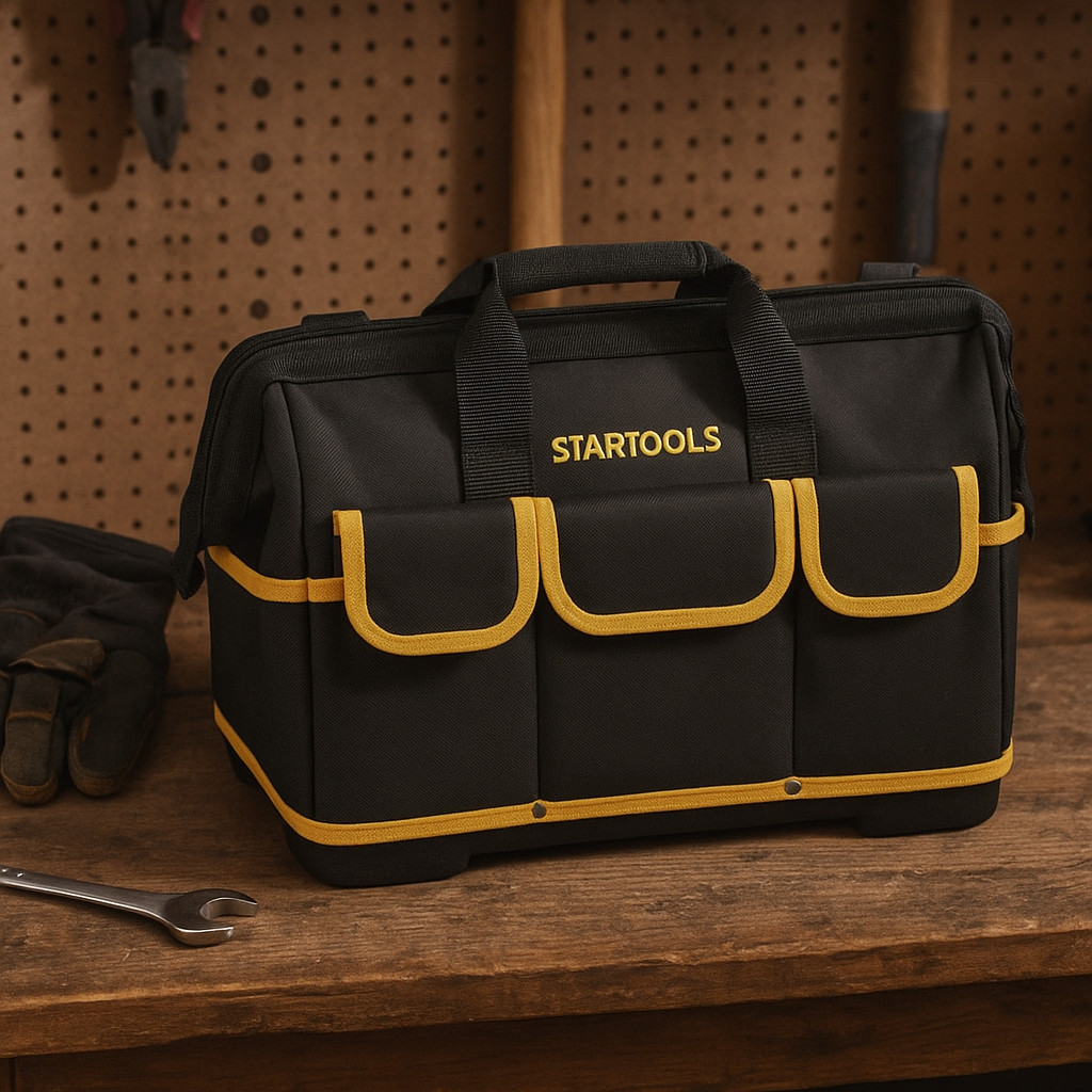 Bolsa Mala Maleta De Ferramentas Em Lona C/ Fundo Reforçado Startools