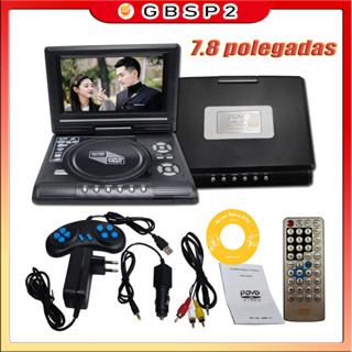 Leitor De Dvd Portátil 7.8 Na Tela Rádio Fm E Jogos Novo Para Carro Doméstico VCD CD De Jogos TV De Rádio USB Suporte FM em Oferta na Shopee
