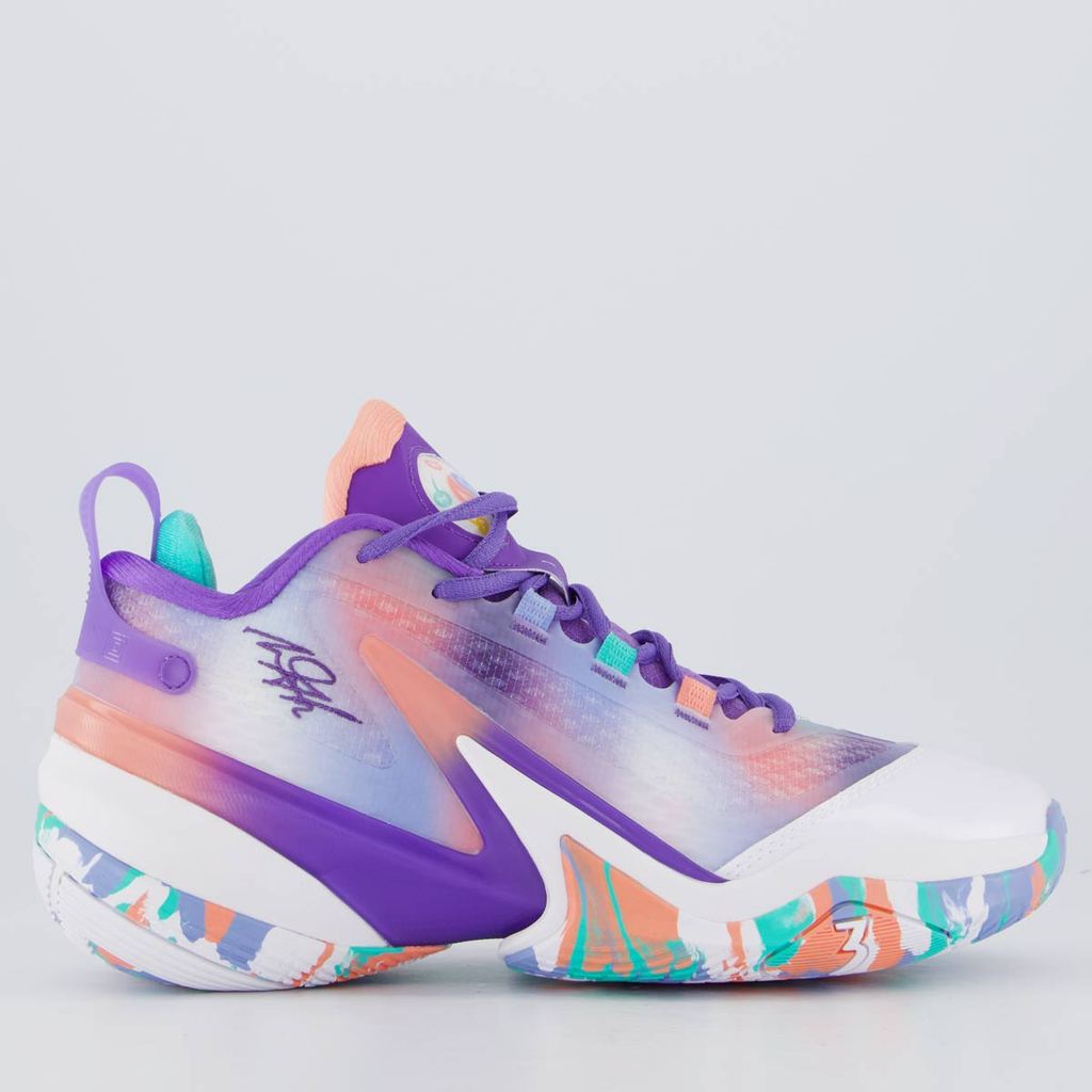 Tênis 361 Degrees AG V Branco e Roxo