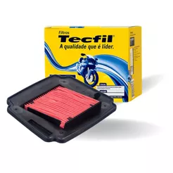 Filtro Ar Moto Biz 110i 2016 até 2025 - Biz 125 ES EX Flex 2010 ate 2025 Tecfil
