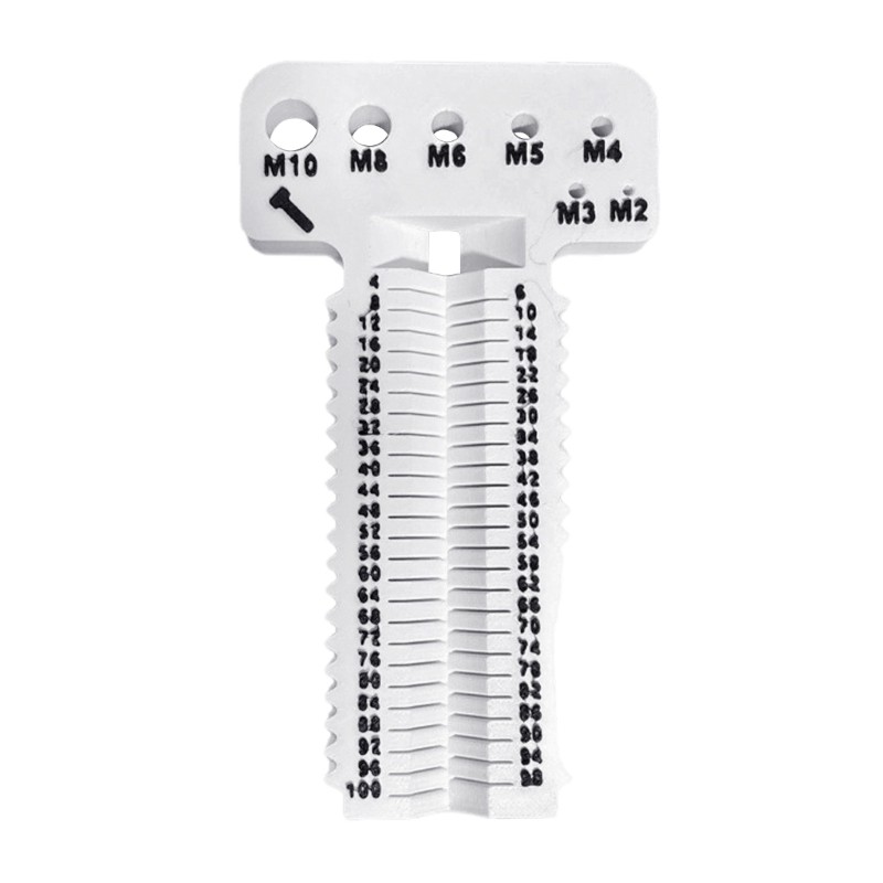 Ferramenta Medição Parafuso KOOL Para Dimensionamento Preciso Oficinas Reparo Automotivo E Motocicleta Me