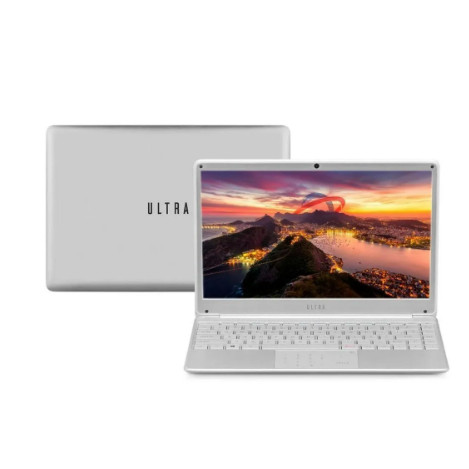 Notebook Ultra Multilaser Ub430 Processador Intel Core I3 7020u, 4gb Ram, 120gb SSD HD Graphics 620 Windows 10