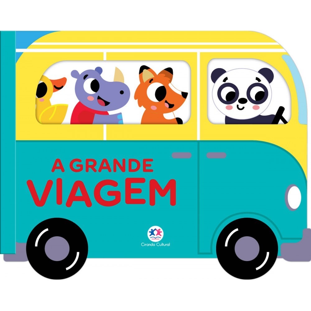 Livro A grande viagem - Veículos divertidos