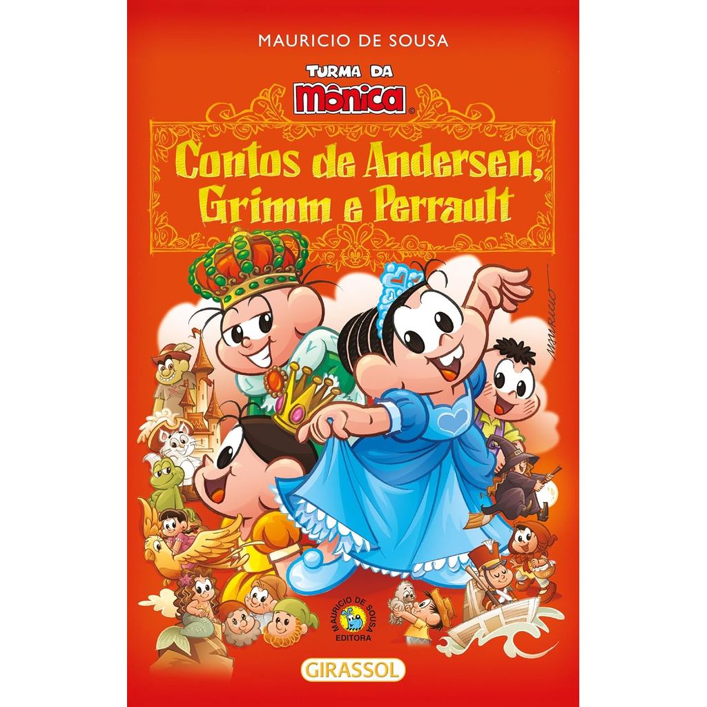 Turma da Mônica | Contos de Andersen, Grimm e Perrault | MINIPOP em Oferta na Shopee