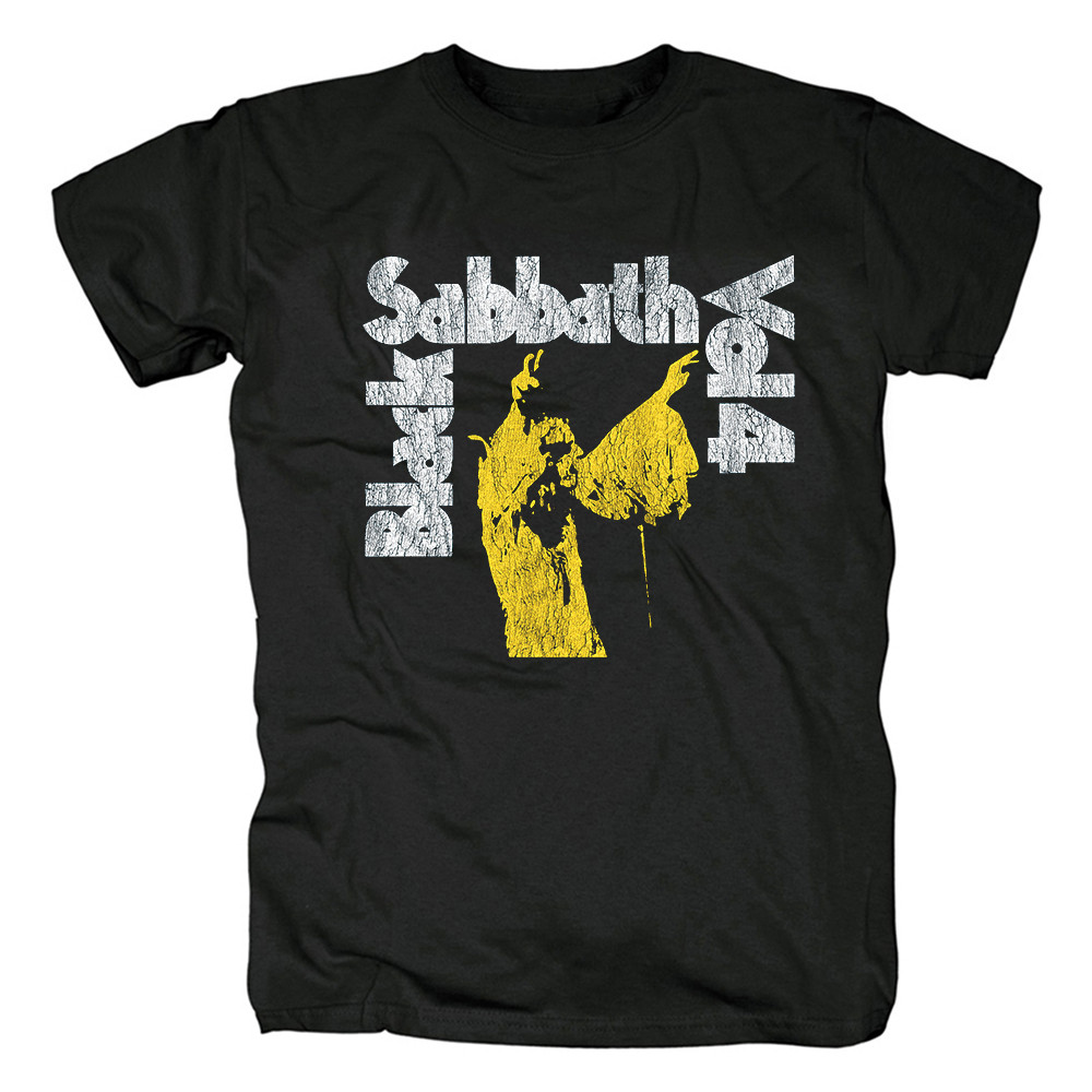 Music.Soul Camiseta Unissex Black Sabbath Heavy Metal Doom Logo Britanico Estampado Confortavel Estilosa Autentica