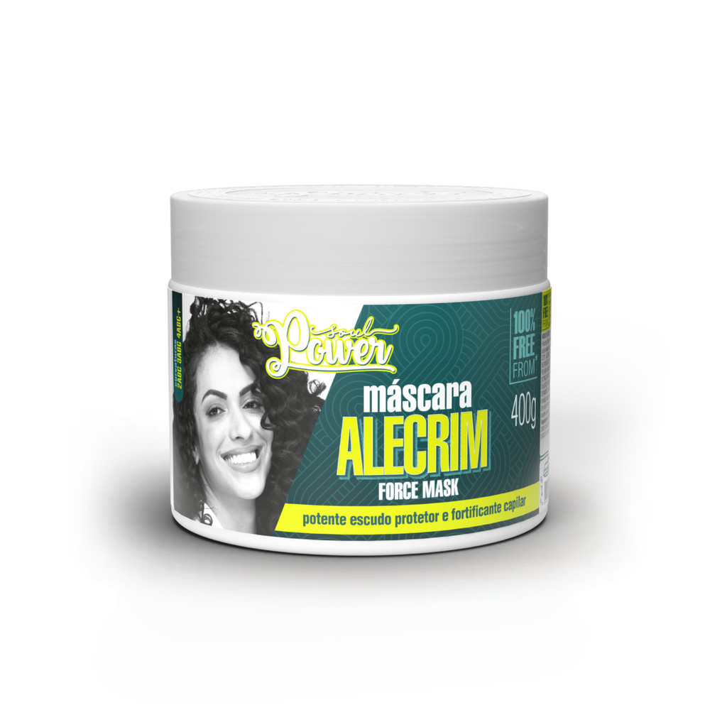 Imagem Máscara Alecrim Soul Power - Nutrição, Fortifica e Reduz a Quebra - 400g