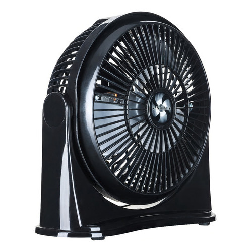 Detalhes do Ventilador Circulador de Ar 25CM PRETO/PRATA Ventimais
