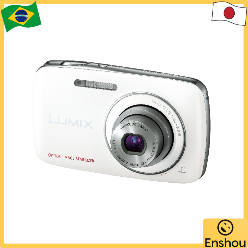 [USED]Do Japão [USADO] Câmera Digital LUMIX S1 Branca DMC-S1-W