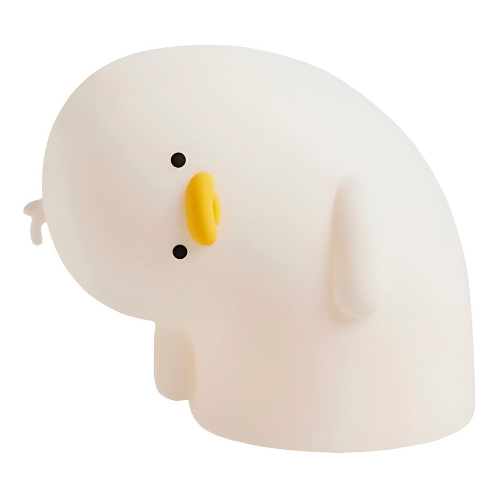 Lâmpada Luminária Infantil Patinho Torto LED Silicone