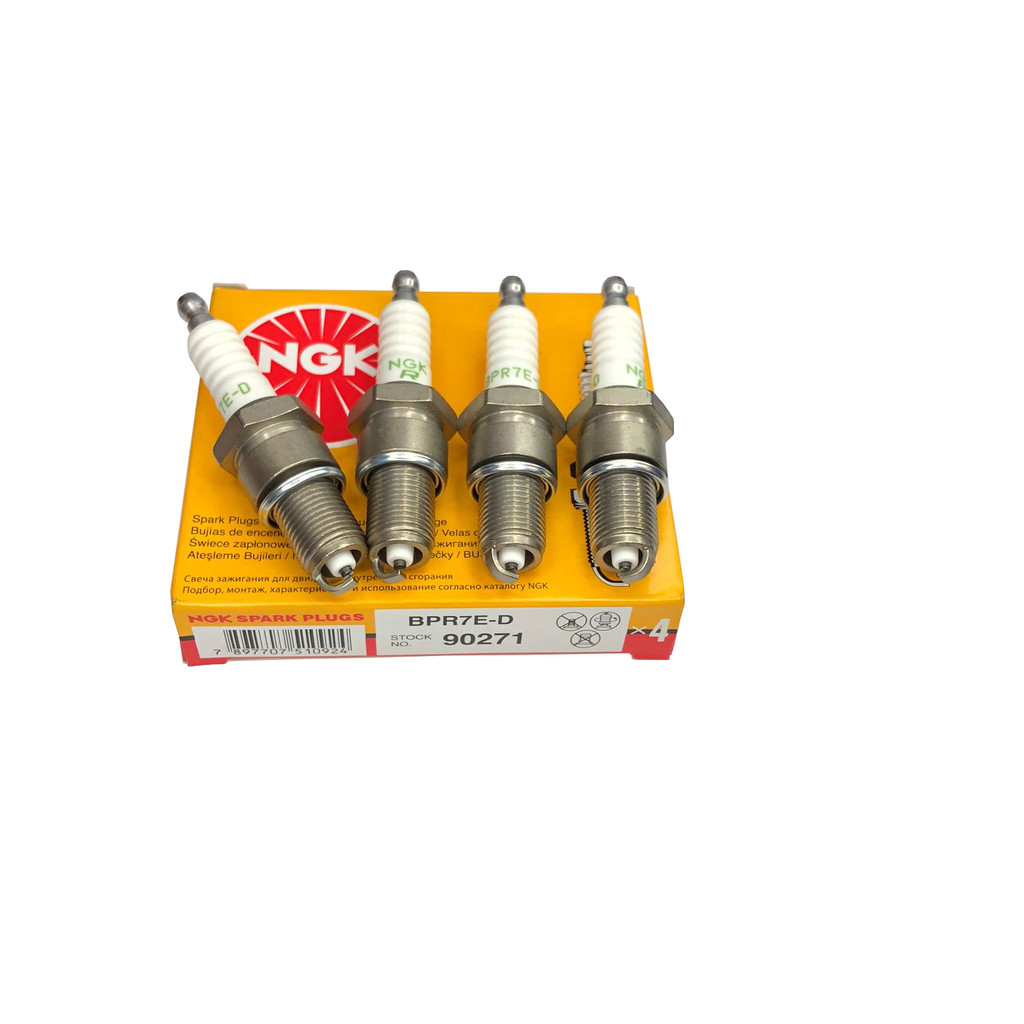 Vela de Ignição NGK para Chevrolet Meriva 1.4 8V Flex 2008 até 2012 - Cod. BPR7E-D em Oferta na Shopee