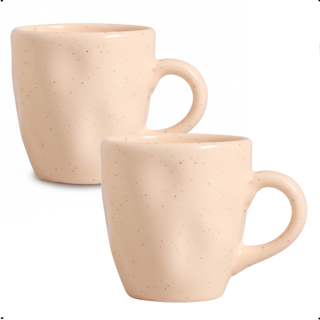 Kit 2 Peças Caneca Small Cerâmica Duna 150ml
