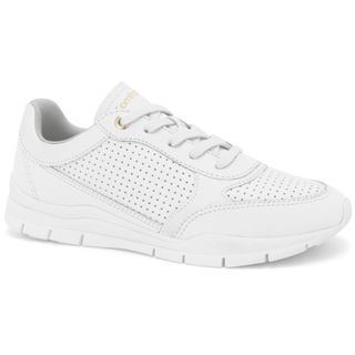 Tênis Feminino Couro Branco Conforto e Estilo Comfortflex 2535303-2 em Oferta na Shopee