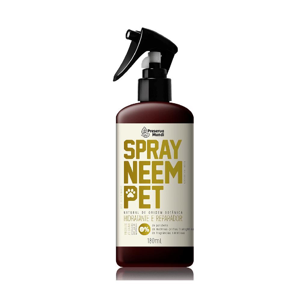 REPELENTE NARURAL SPRAY NEEM PET PARA CÃES E GATOS 180ML em Oferta na Shopee