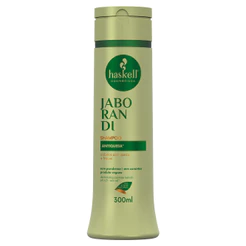 Shampoo Jaborandi Antiqueda 300ml Haskell | Limpeza profunda e estímulo de crescimento