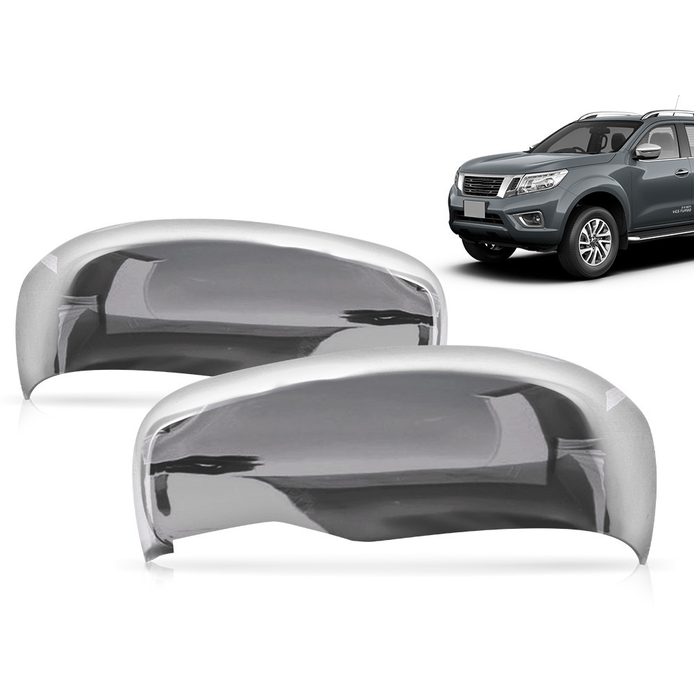 Capa Retrovisor Frontier 2017 2018 2019 2020 2021 Cromada