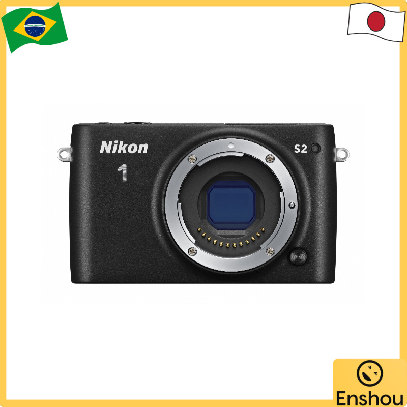 [USED]Do Japão [USADO]Nikon Mirrorless Interchangeable-Lens Camera Nikon 1 S2 Body Black S2BK
