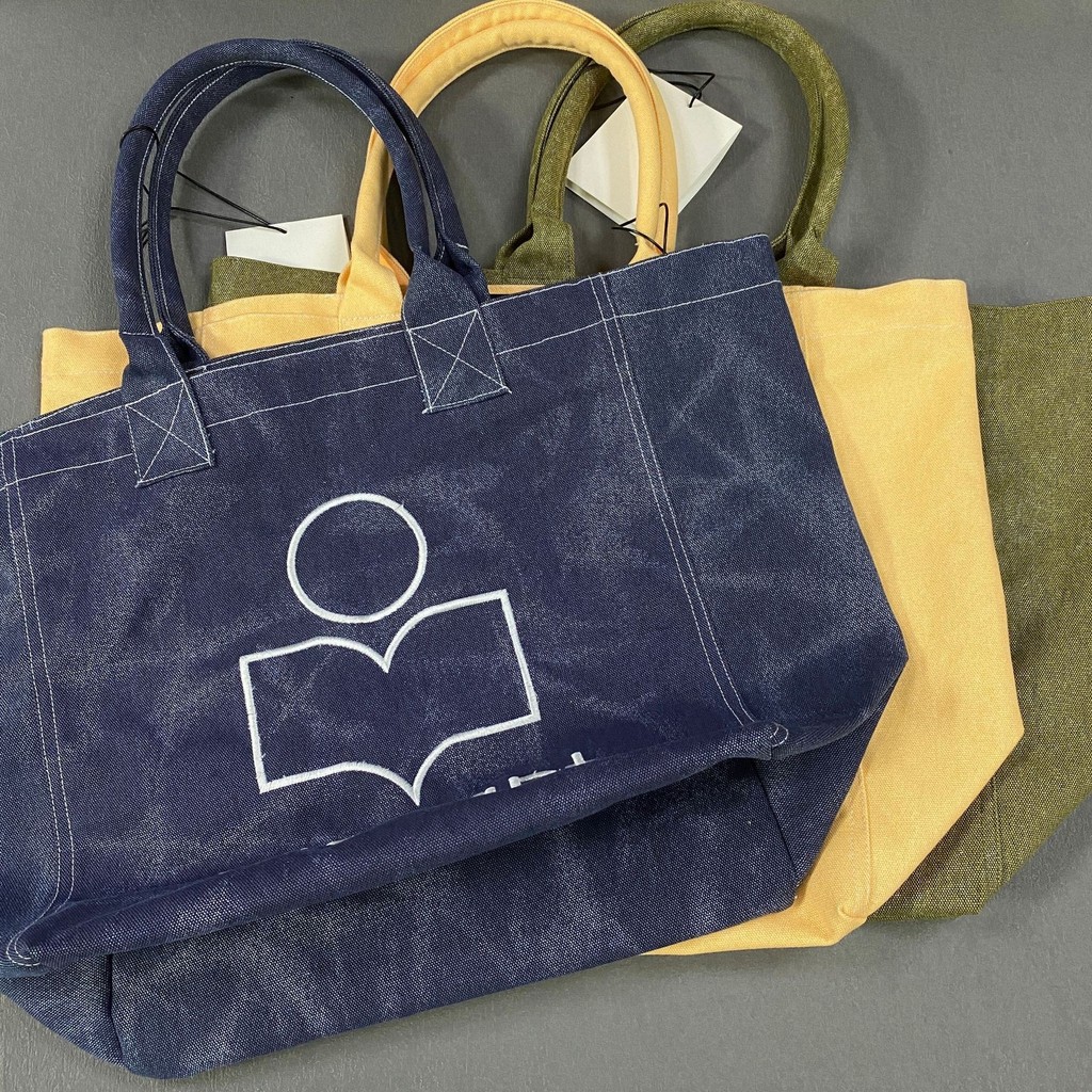 [Multicolorido opcional] Bolsa de lona Casual sacola de compras de grande capacidade sacola sacola em Oferta na Shopee