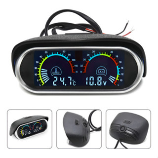 Voltímetro Digital Medidor Temperatura Agua Arrefecimento Radiador 12/24v Carro caminhão L200 diesel em Oferta na Shopee